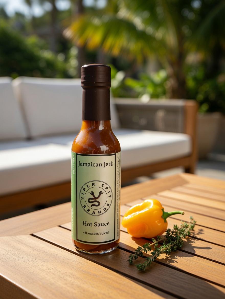 Jamaican Jerk-Patio Table